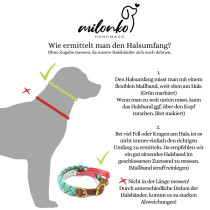 Hu24-32cm Aubergine Biothanehalsband